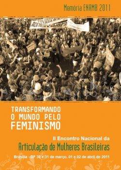 Capa de Memória do II Encontro Nacional da Articulação de Mulheres Brasileiras (Enamb) 2011