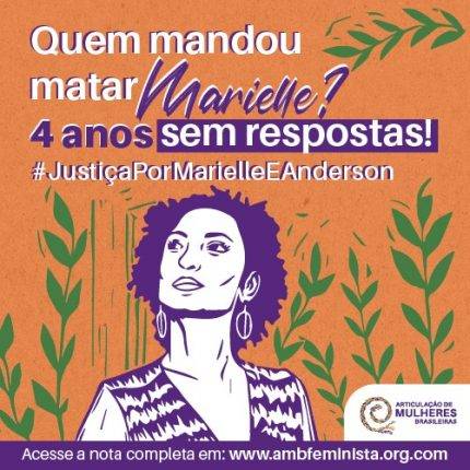 4 anos sem respostas #JustiçaPorMarielle