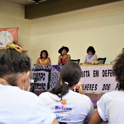 Debates sobre corpo e território, identidade de gênero, orientação afetiva e sexual encerram atividades na Casa da Resistência Feminista no X Fospa